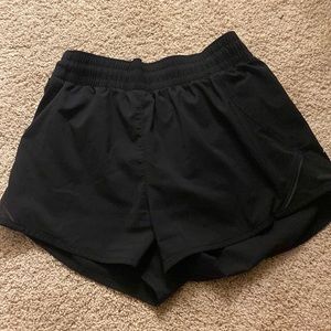 All in motion black athletic shorts